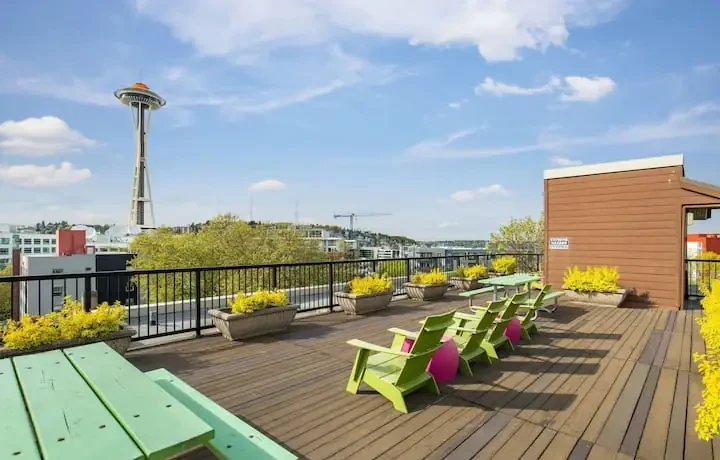 Rooftop view